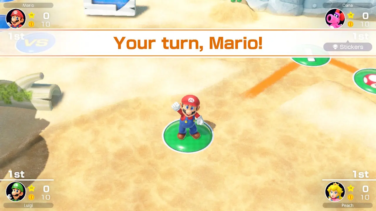 screenshot of Mario Party Superstars